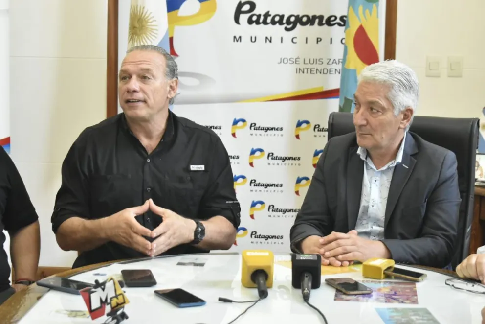 Berni regresó a Patagones: entregó patrulleros, habló de la construcción del barrio policial e incorporación de efectivos 