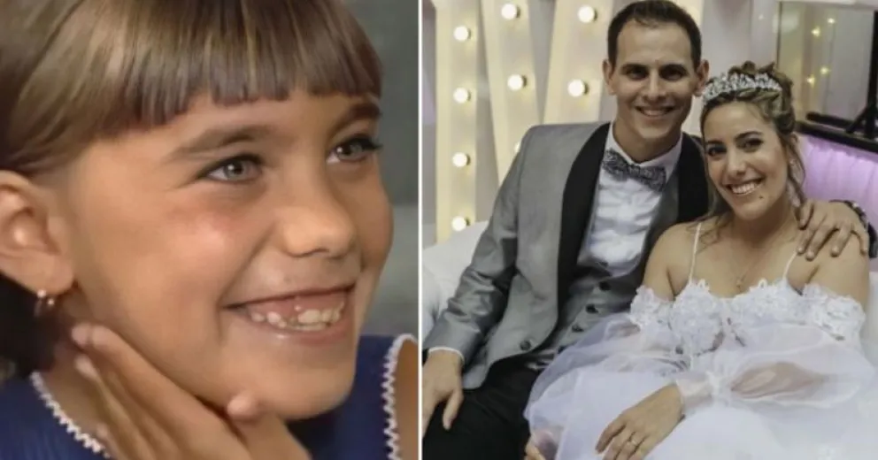 Las fotos del casamiento de Daniella Mastricchio, la ex Chiquititas que cantó "Corazón con agujeritos"