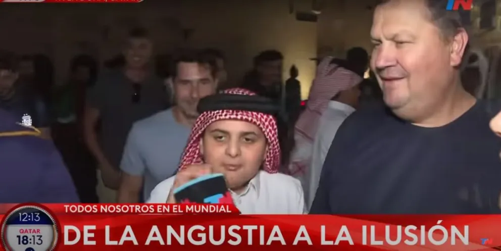 Viedmense discutió con hinchas sauditas que lo fueron a cargar: "Nosotros tenemos dos estrellas"