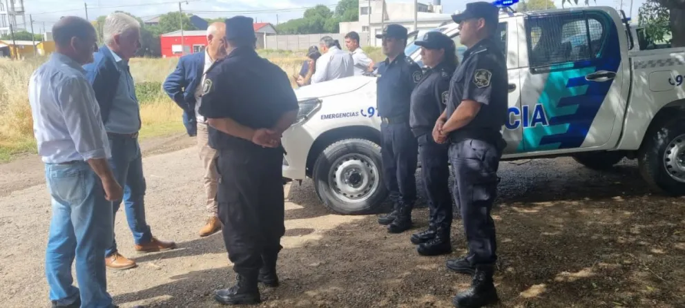 Para mejorar la prevención: se entregó un nuevo patrullero para Bahía San Blas
