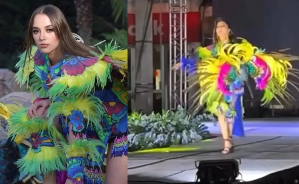 Video: el momento en que una joven recibe una descarga eléctrica durante un concurso de belleza