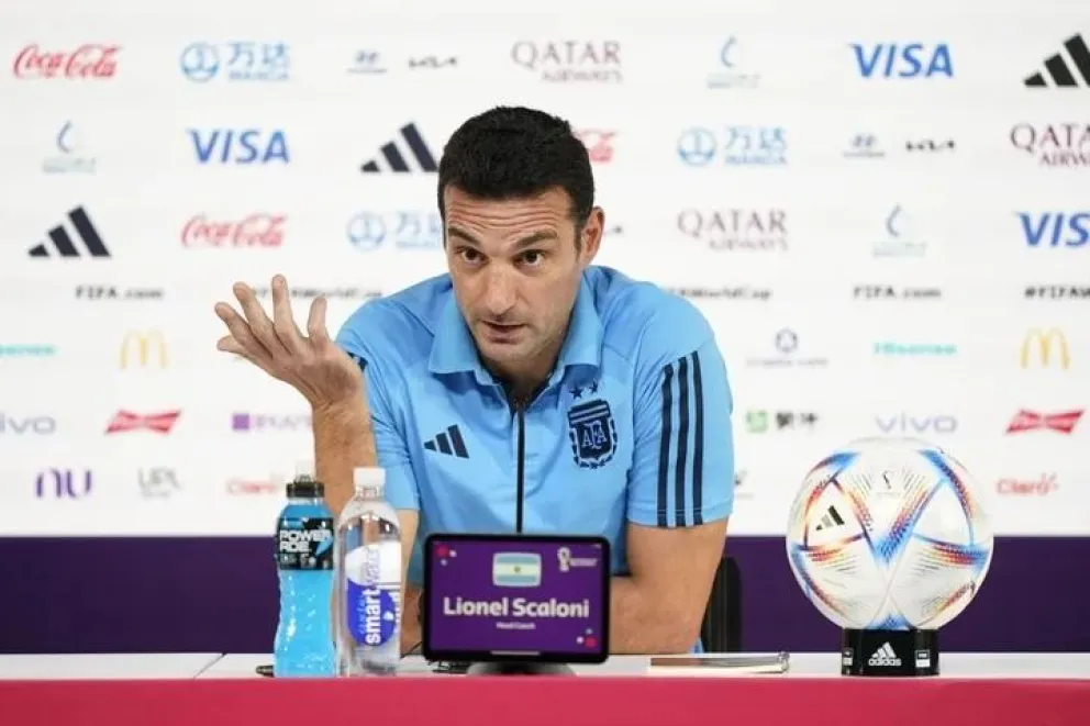 Scaloni en conferencia de prensa: “No hay que confiarse en nada, hay que afrontarlo con seriedad”