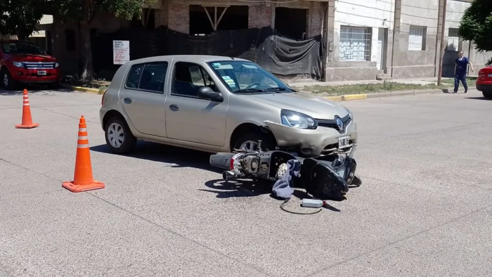 Dos mujeres con lesiones graves por un choque en el centro