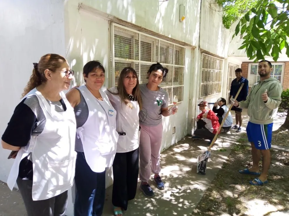 Hacer escuela: un grupo deportivo usa la 308 y la acondicionan como contraprestación