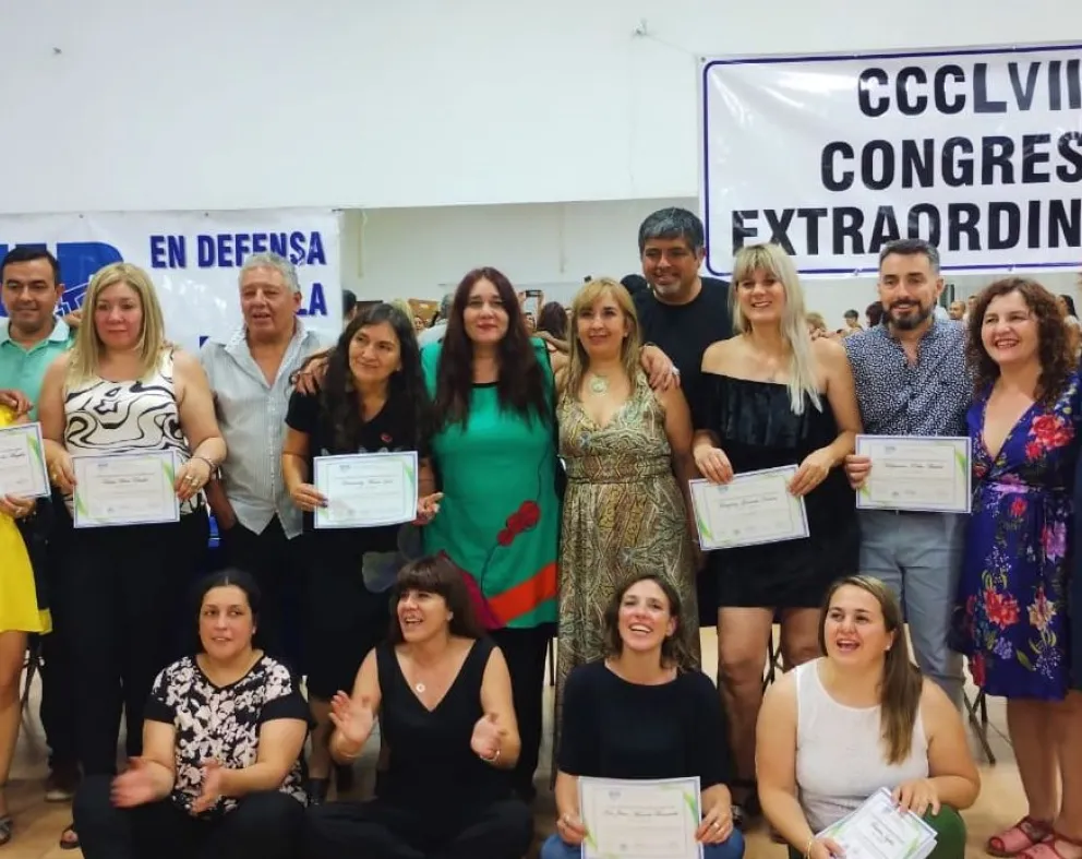 Con algunas advertencias asumió la nueva conducción de la UNTER