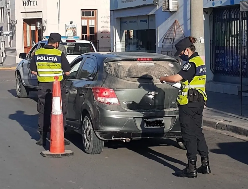 Cuatro vehículos fueron secuestrados luego de que sus conductores no superaran el test de alcoholemia