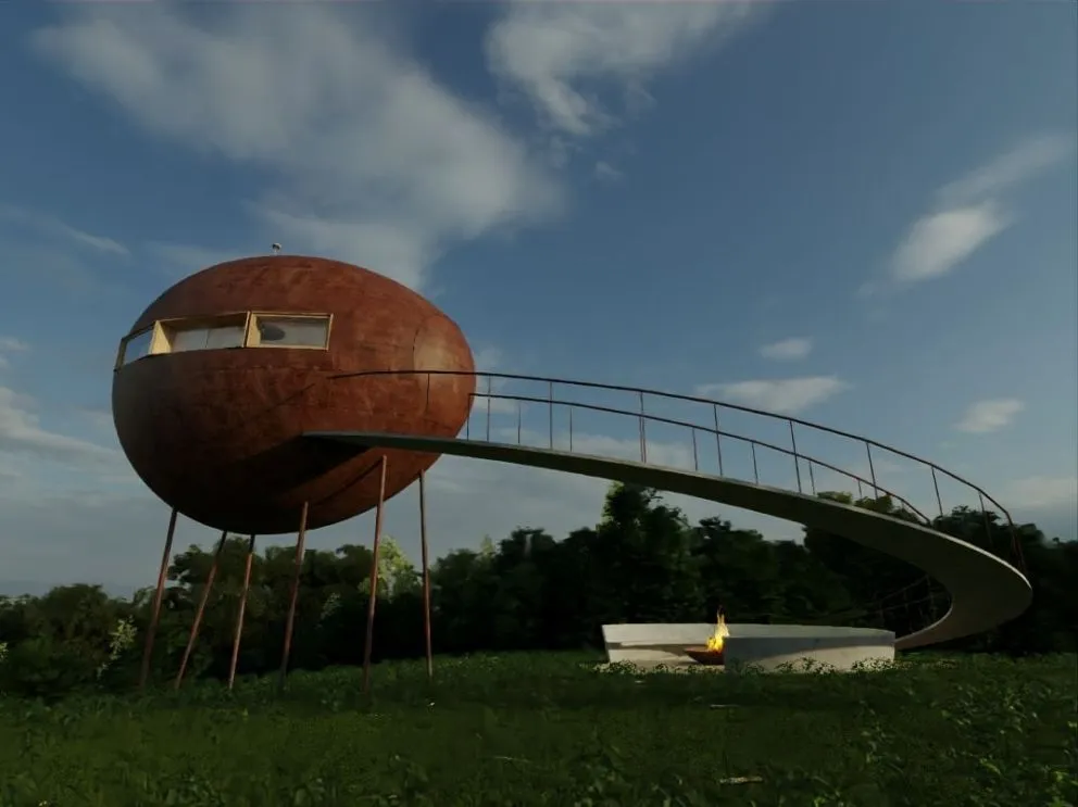 Encuentro con el creador de la casa "Huevo de dragón"