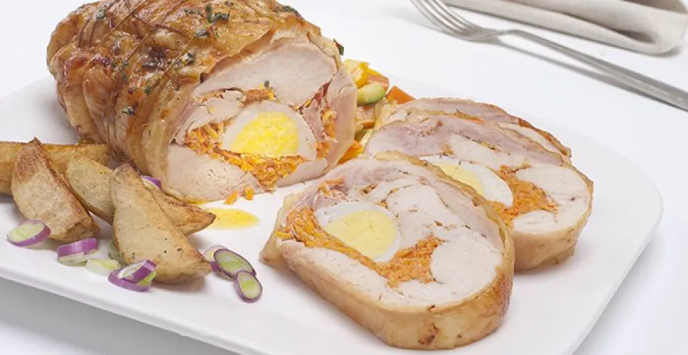 Ideal para las Fiestas: cómo hacer arrollado de pollo