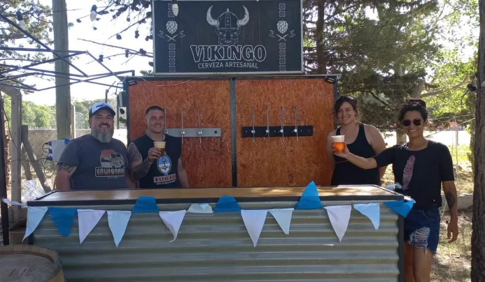 Todo listo para el inicio de la Fiesta de la Comarca Cervecera en el predio del parque Ferreira