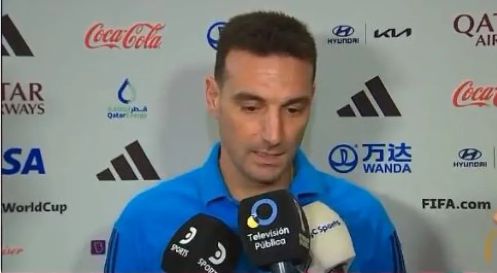 Scaloni se mostró enojado con los periodistas argentinos: “no sé si juegan para Argentina o para Holanda” 