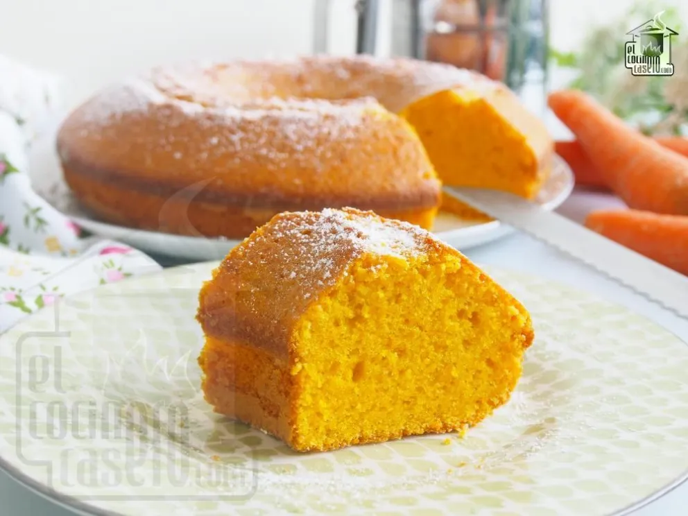 ¡Súper nutritivo y fácil de hacer!: bizcochuelo de zanahoria en 6 pasos