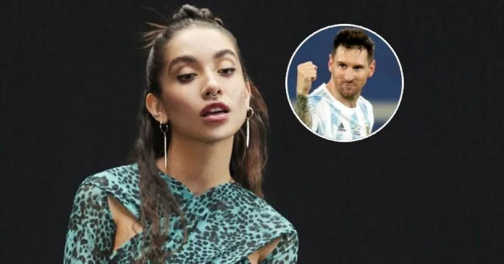 La fuerte conexión de María Becerra y Lionel Messi