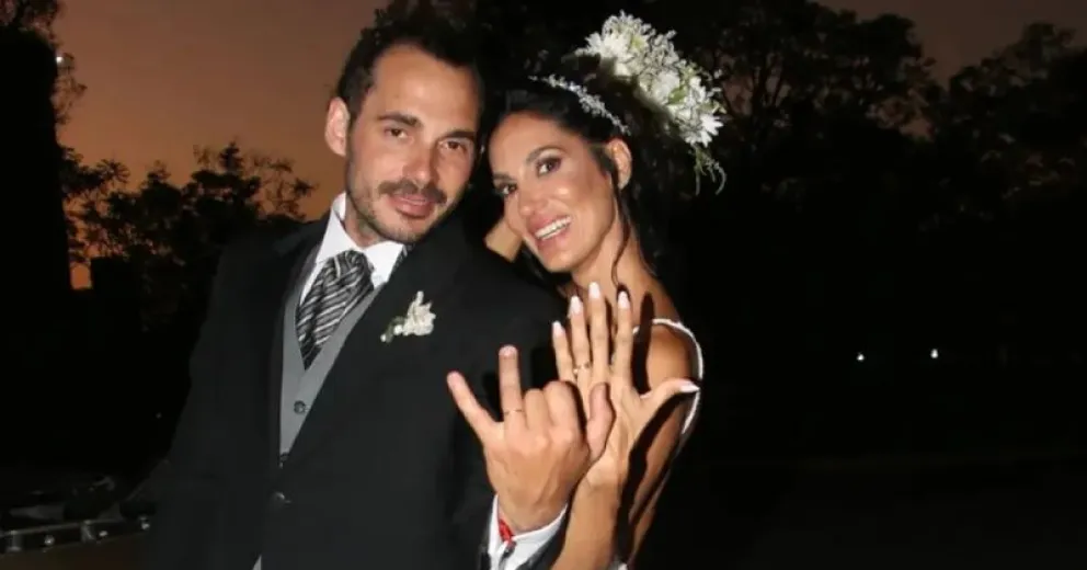 La increíble historia del vestido usado que Silvina Escudero usó en su casamiento