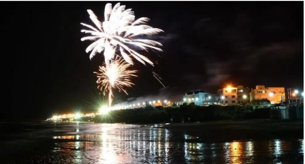 Las Grutas: este Año Nuevo podría suspenderse el ritual de los fuegos artificiales en la playa
