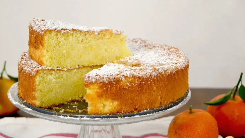 Riquísima: torta de avena, dulce de batata y frutas