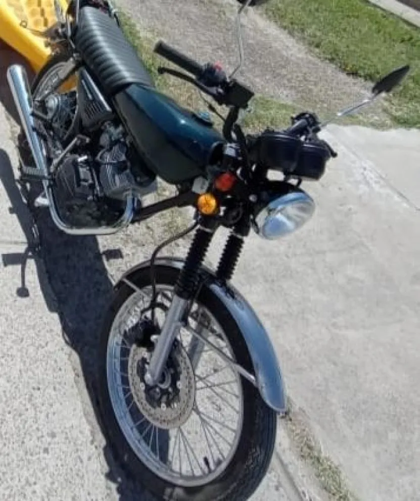 Desesperado pedido para recuperar la moto robada en los festejos del domingo 