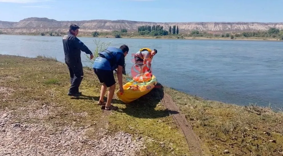 Encontraron un cuerpo sin vida en las aguas del río Negro