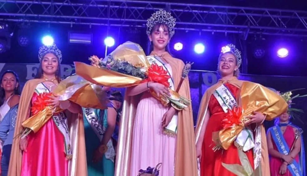 Una viedmense se coronó Reina de la Alfalfa en Belisle