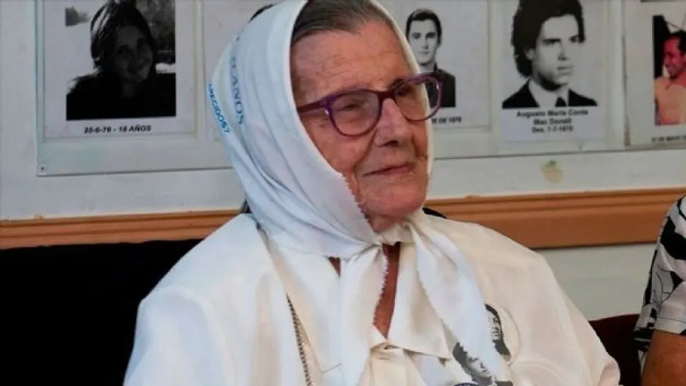 Murió la Madre de Plaza de Mayo Haydee Gastelú