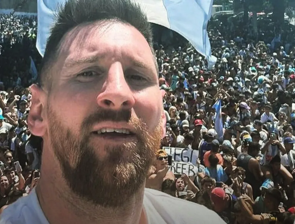 ¿Qué dijo Messi después de la caravana de los campeones?