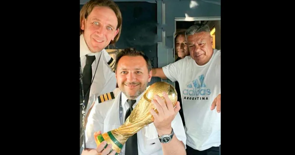 El rionegrino que trajo la copa a la Argentina