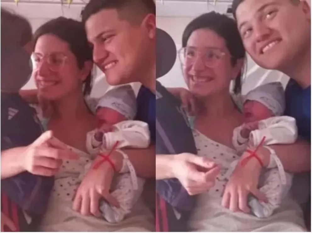 Un nene nació el día de la final del mundial y lo llamaron Lionel Enzo Julián