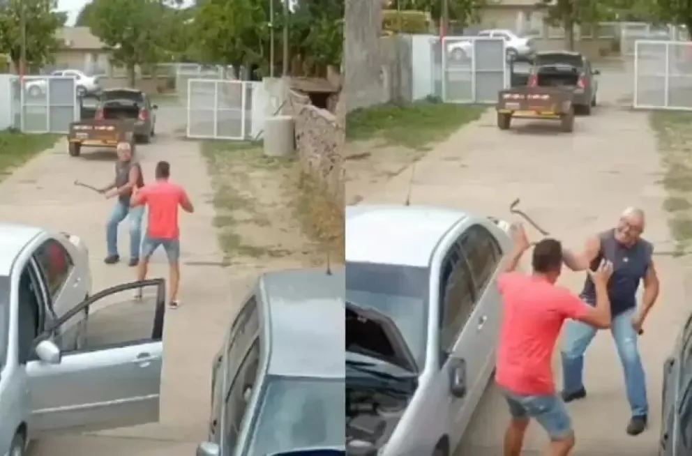 Horror: atacó a su mecánico con una barreta porque no le había terminado el arreglo 