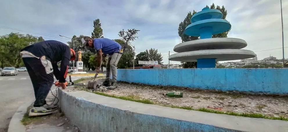  Reparando grietas: la fuente Pucará volverá a brillar tras el Mundial 