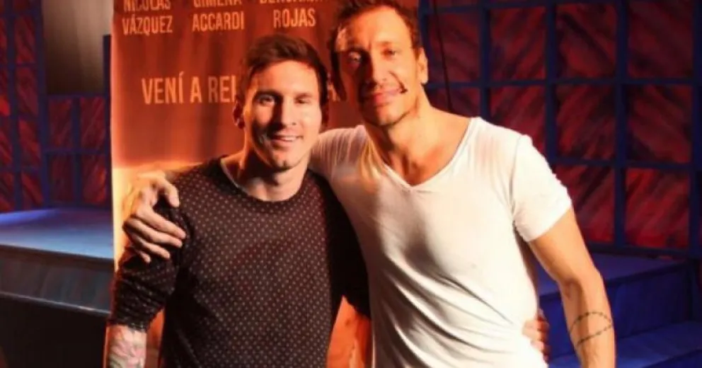 Nico Vázquez festejó la Copa del Mundo junto a Lionel Messi: las fotos