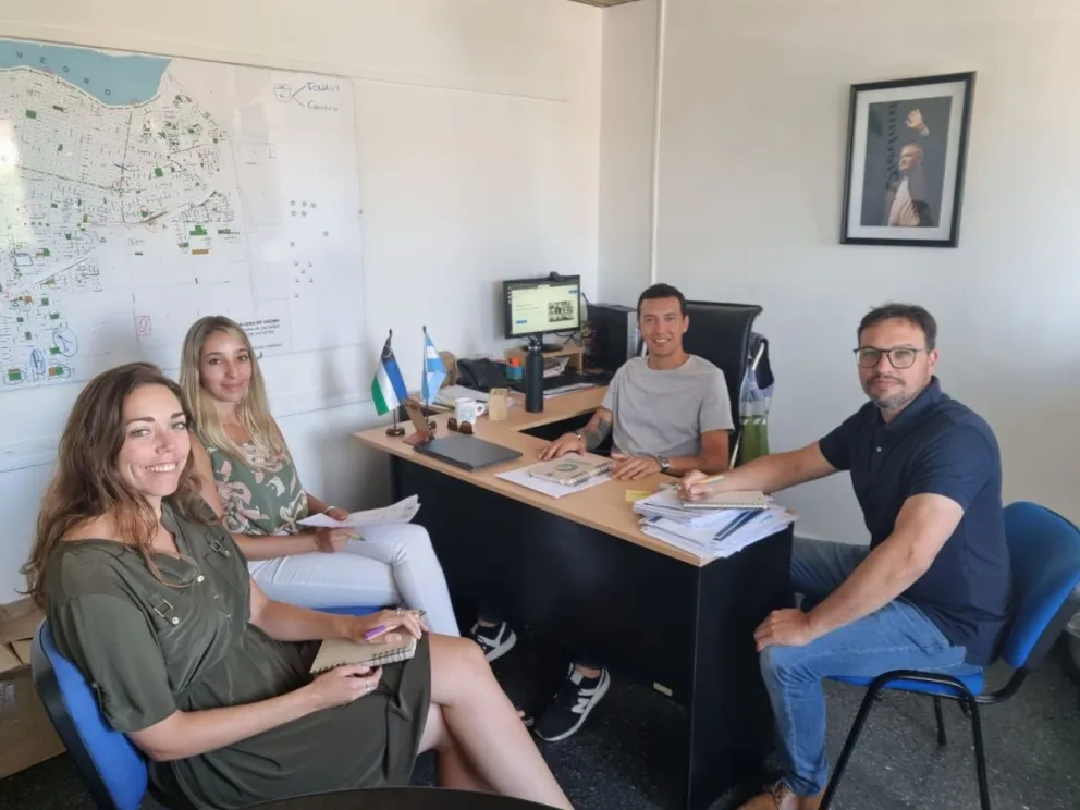 Gutiérrez y Merlotti se reunieron para coordinar acciones del Municipio y Juzgado de Faltas