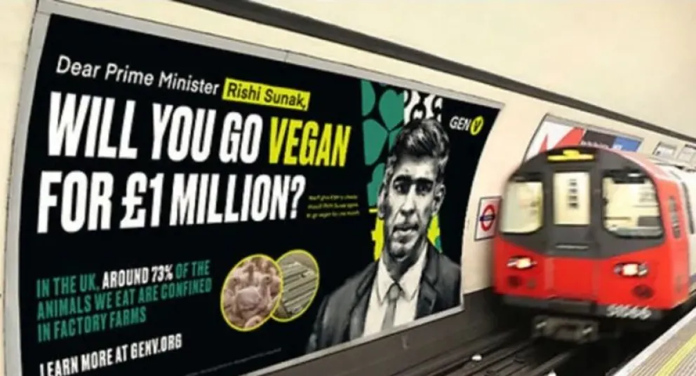 ¡Increíble! Ofrecen un millón de libras por ser vegano por un mes