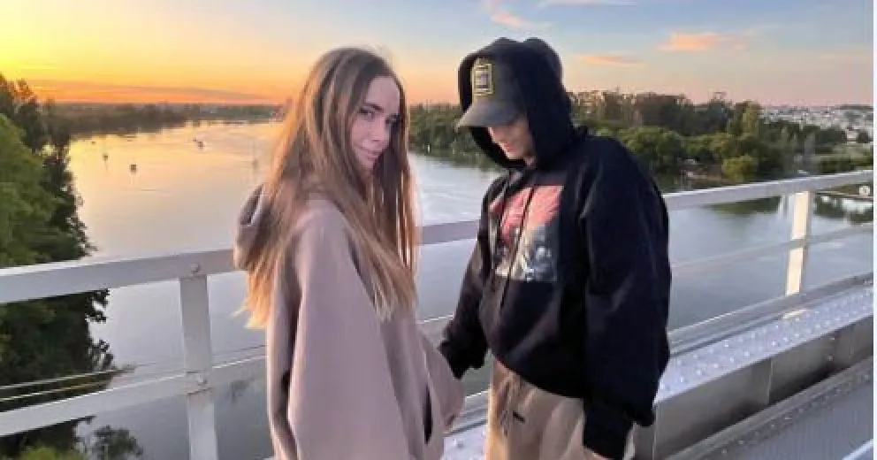 Uno de los streamer más famosos eligió empezar el año en Viedma