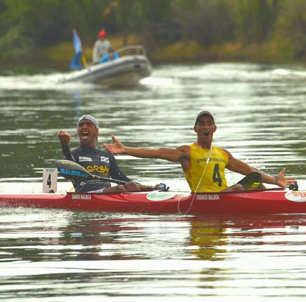 Balboa-Balboa se quedaron con la primera etapa de la Regata Internacional del Río Negro