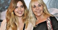 Claudia Villafañe dejó ver a Azul, la hija de Dalma Maradona