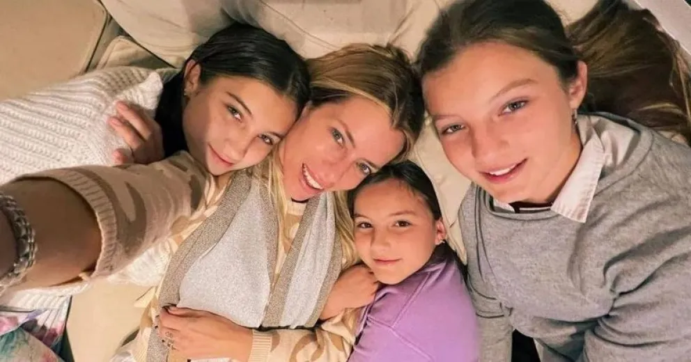 Las caras de la hija de Nicole Neumann cuando les contó que se casa con Manu Urcera