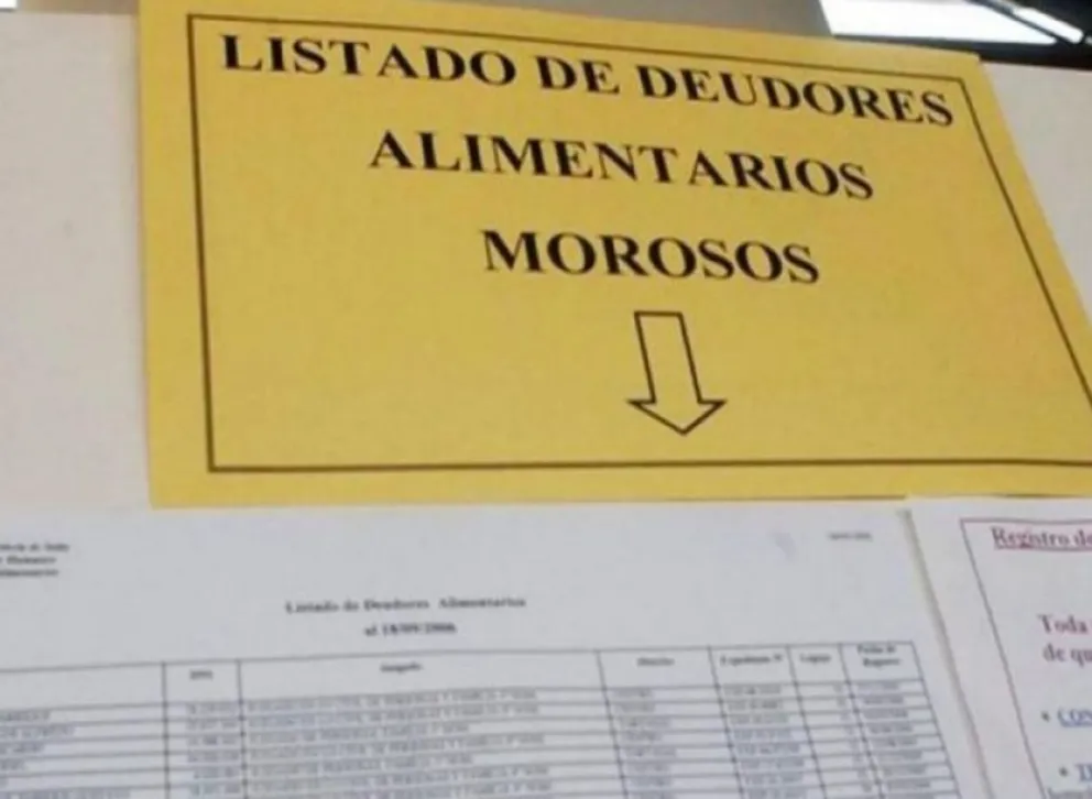 Hay más ingresos al Registro de Deudores Alimentarios una realidad