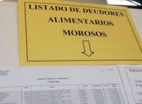 Sigue subiendo en Río Negro el Registro de Deudores Alimentarios