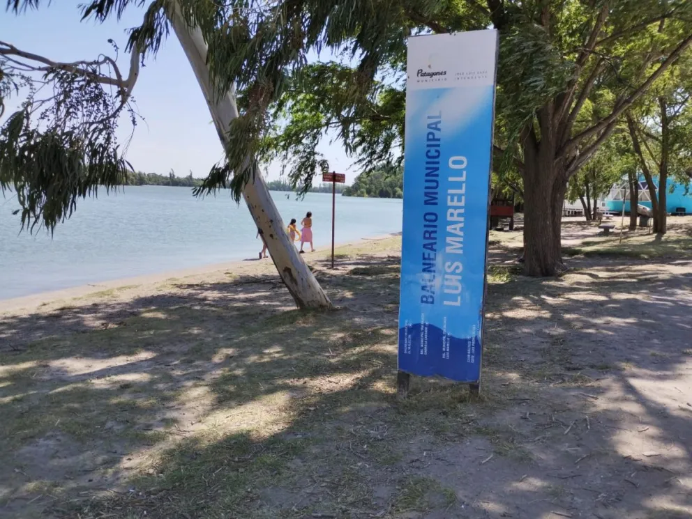 Fumigaron en el balneario "Luis Marello" pero la gente fue igual