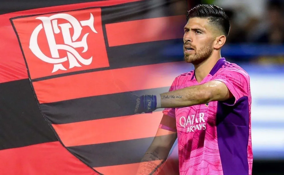 Agustín Rossi firmó con el Flamengo de Brasil