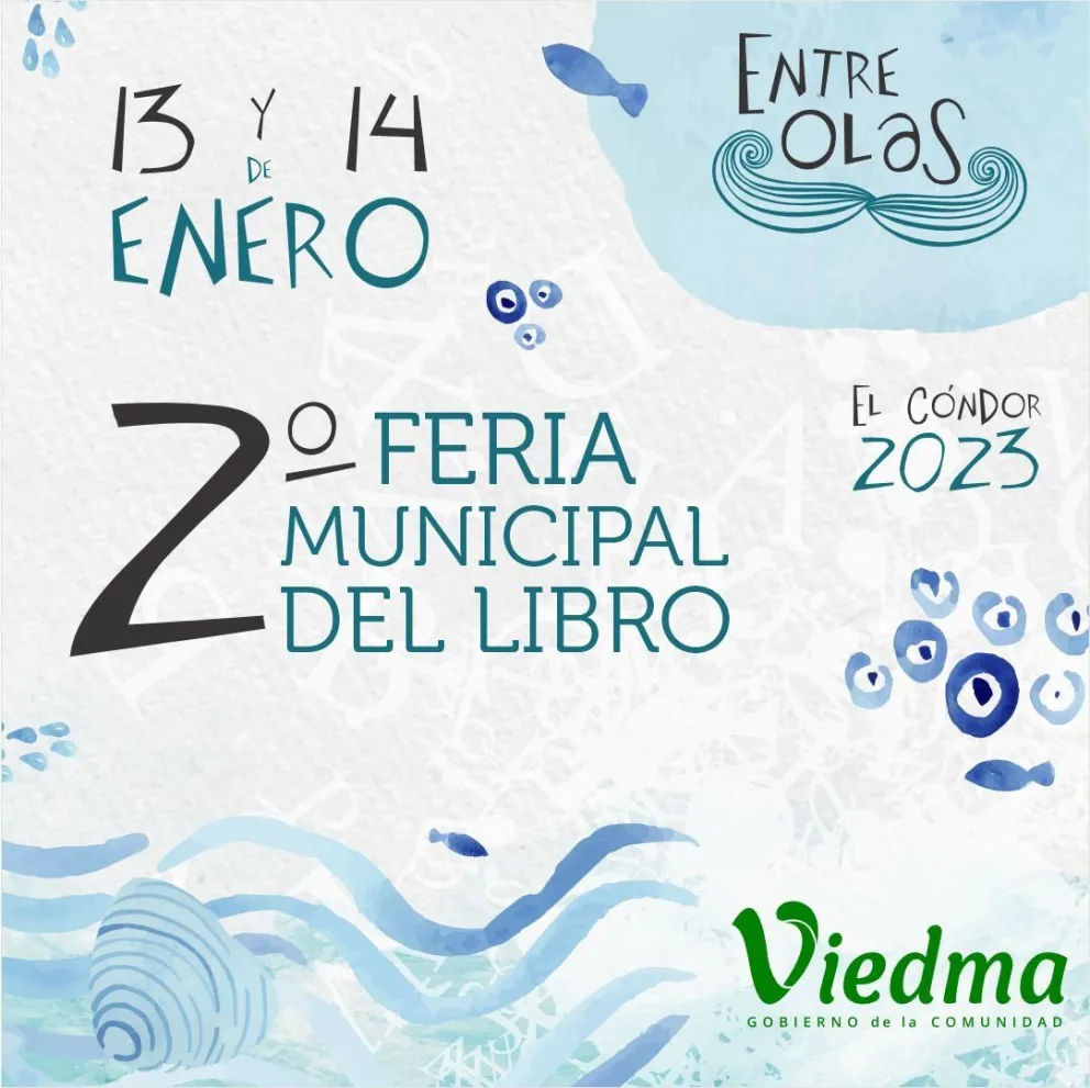 El Cóndor tendrá una feria del libro este fin de semana