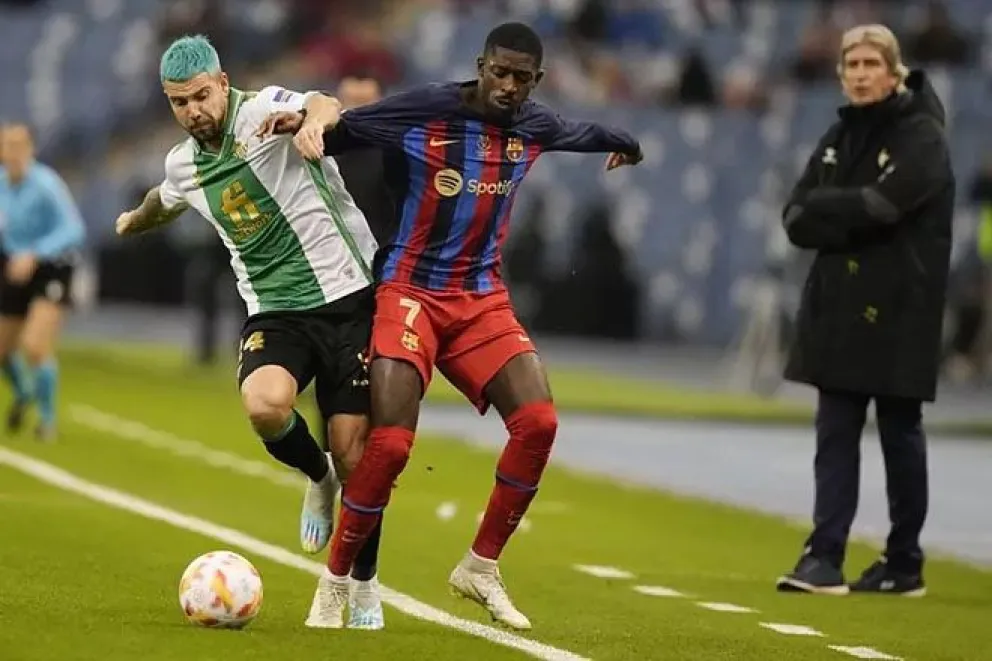 Barcelona y Real Madrid definirán la Supercopa española