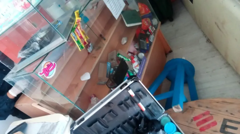 Robo y destrucción en El Cóndor: “Me arruinaron”