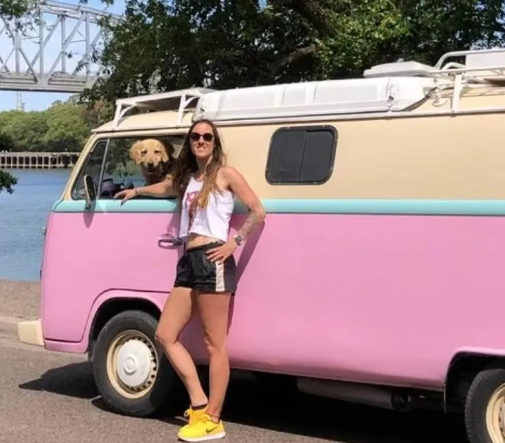  “Flor” Moncalvillo, la trotamundos que pasó por Catar y decidió seguir a Europa