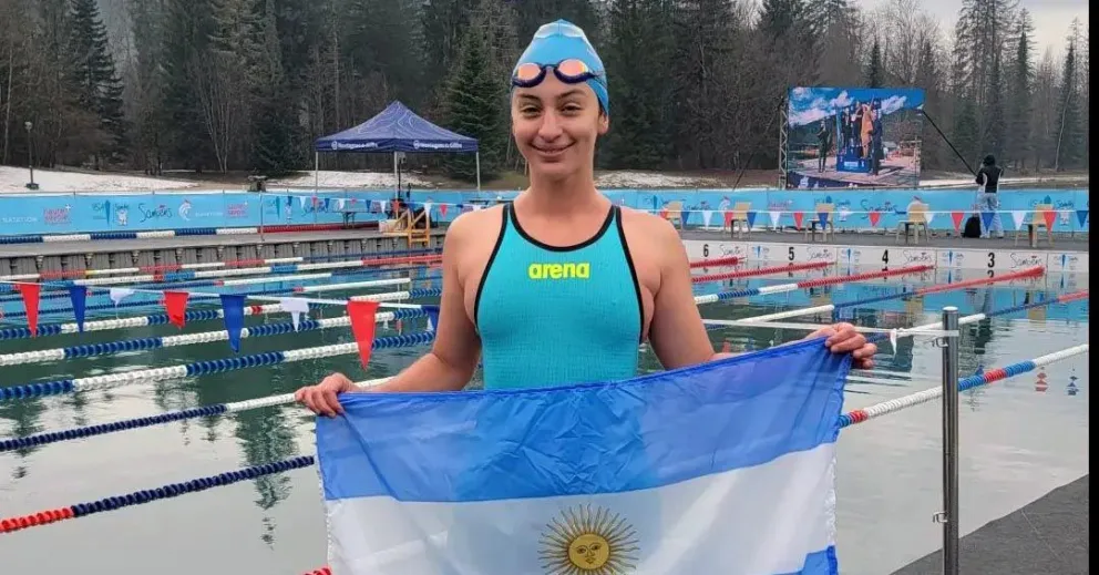 Ailén Lascano se llenó de medallas en Francia