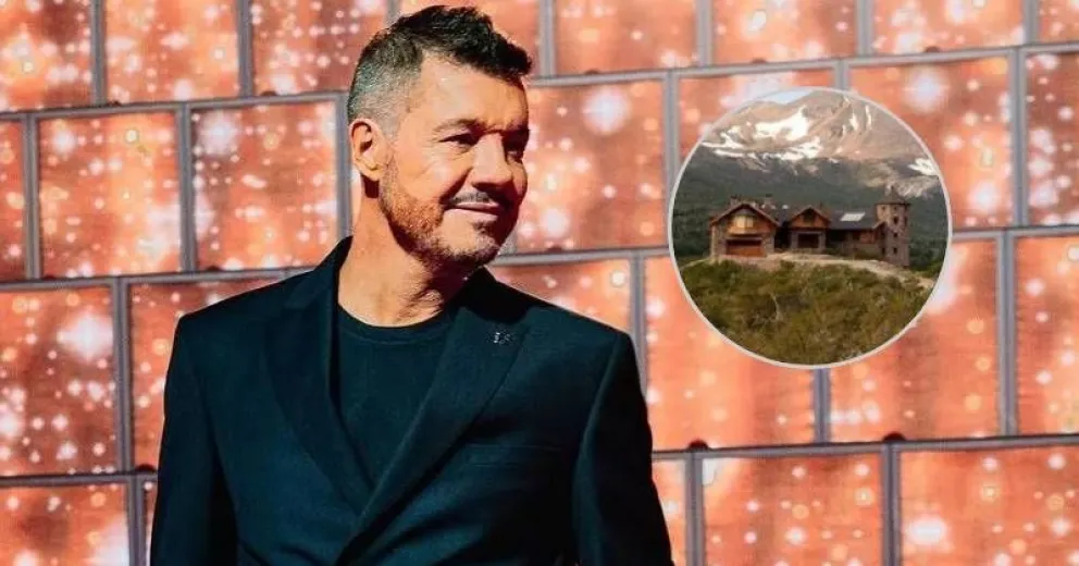 Así de enorme es la casa de 6 pisos de Marcelo Tinelli en el sur 