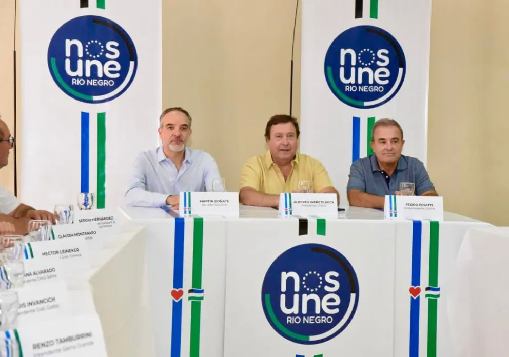 Juntos y Nos Une Río Negro avanzan con el gran acuerdo rionegrino