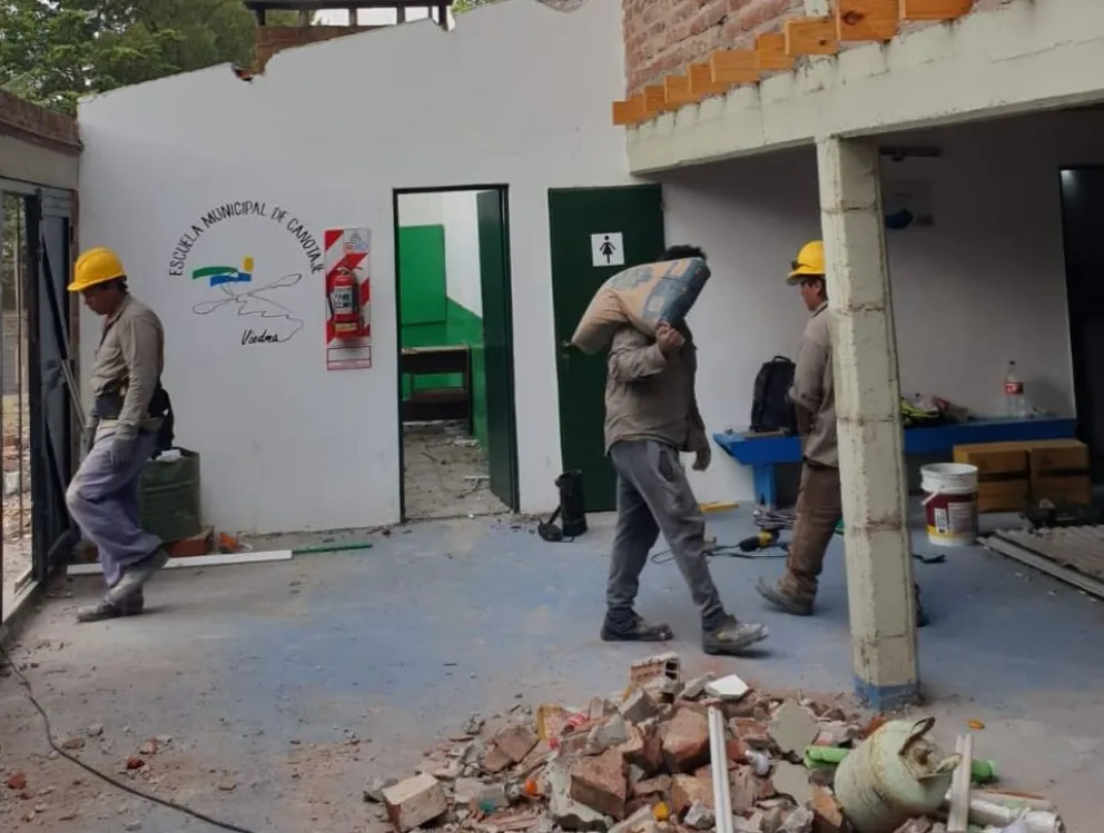 Aceleran el ritmo de construcción en el nuevo Albergue Deportivo Municipal