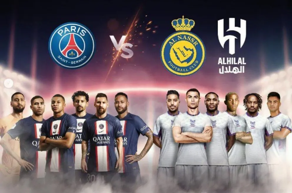 PSG – Riyadh Season: horario y transmisión para el duelo Messi – Cristiano