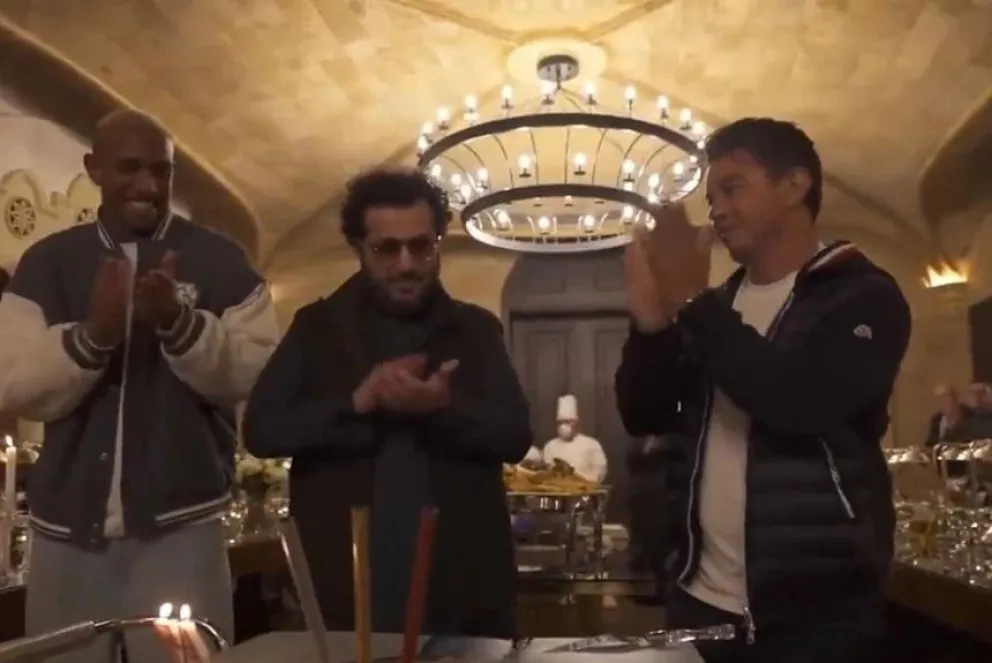 Un festejo de lujo: Marcelo Gallardo cumplió años en Arabia Saudita y Cristiano Ronaldo estuvo presente