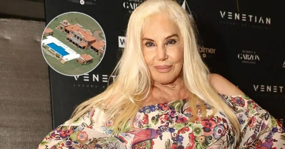 Así es la mansión de 15 millones de dólares en la que vive Susana Giménez